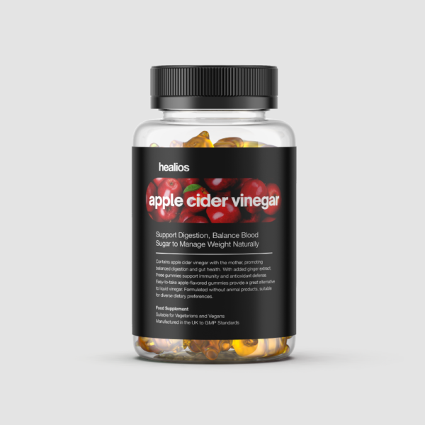 Apple Cider Vinegar & Ginger (60 Gummies)