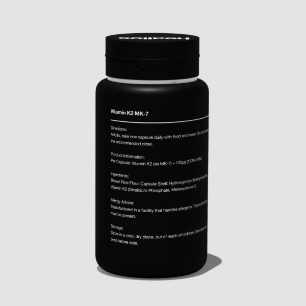 Vitamin K2 MK-7 (120 Capsules) - Image 2